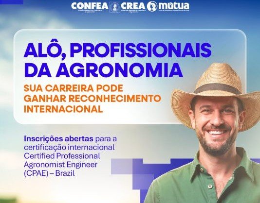 Engenheiros agrônomos brasileiros podem obter certificação internacional nos EUA