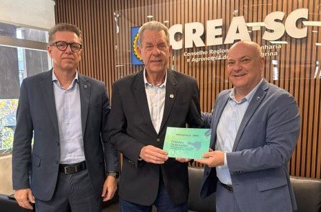 Crea-SC e Governo do Estado discutem pautas estratégicas para o desenvolvimento de SC
